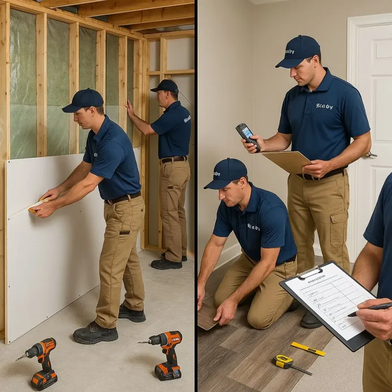 Repairs and Reconstruction process in Winnebago, MN